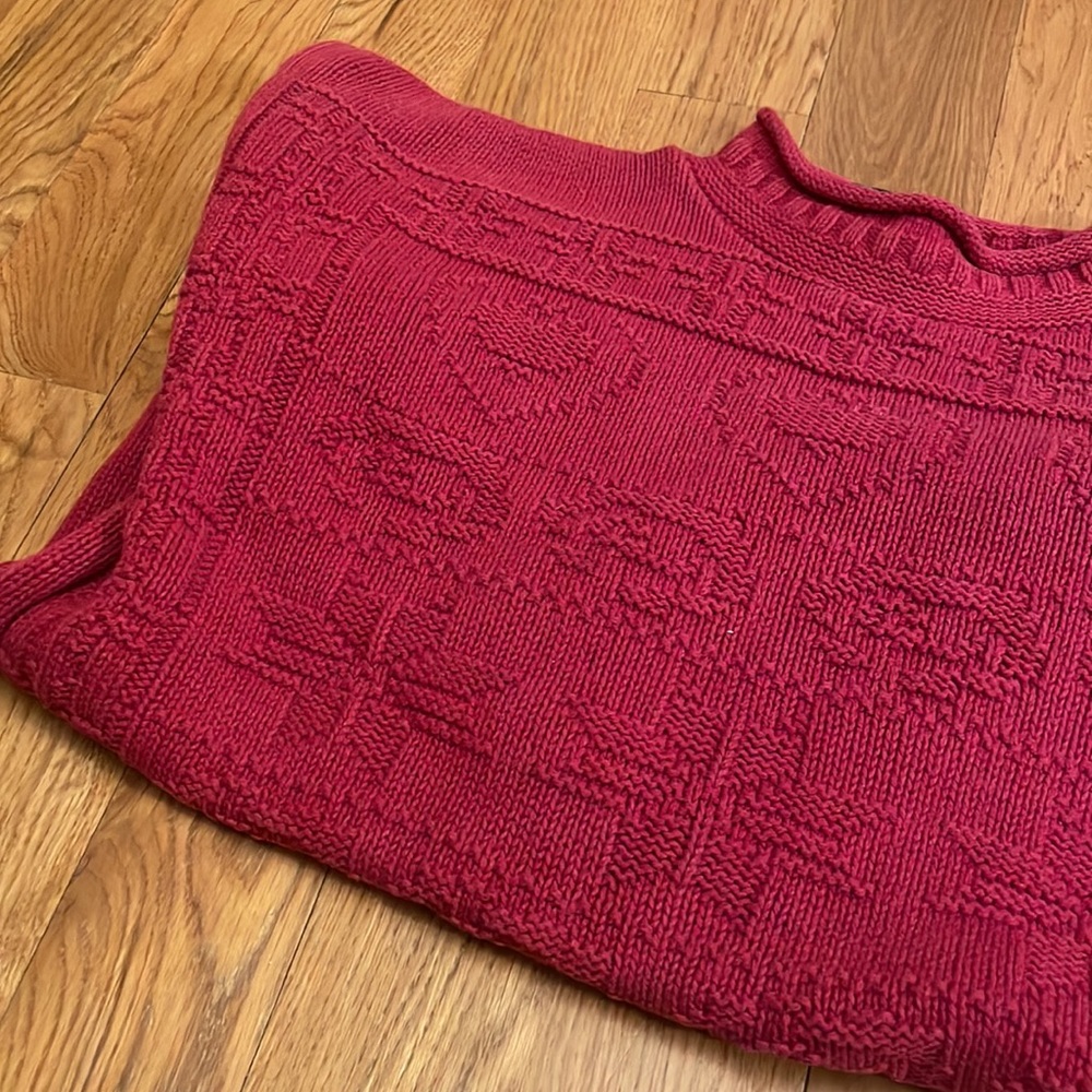Vintage cottagecore knit street 90s grandma sweater